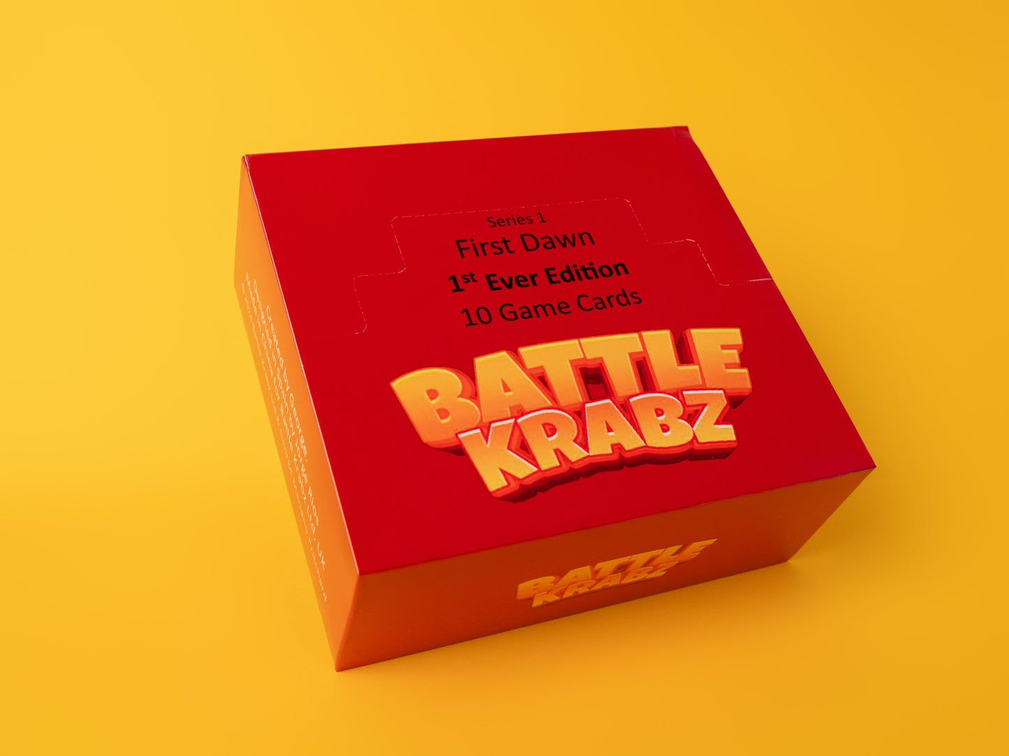 BOOSTER BOX (200 cards) - Battle Krabz Series 1 "First Dawn". First Ever Edition.