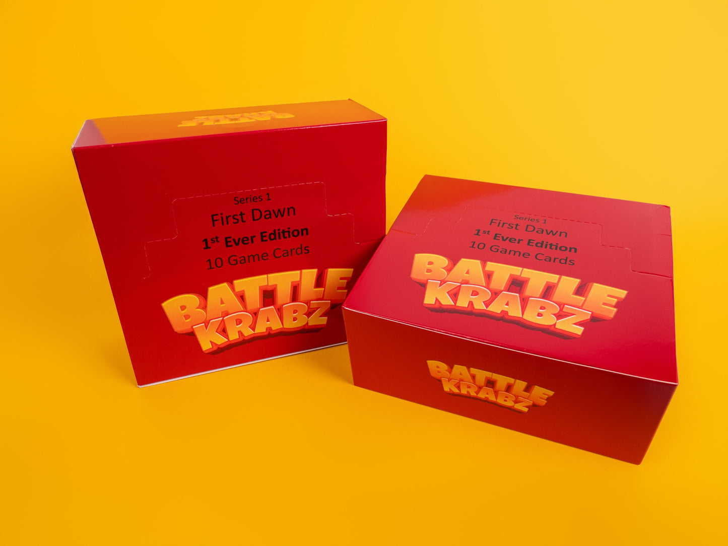 BOOSTER BOX (200 cards) - Battle Krabz Series 1 "First Dawn". First Ever Edition.