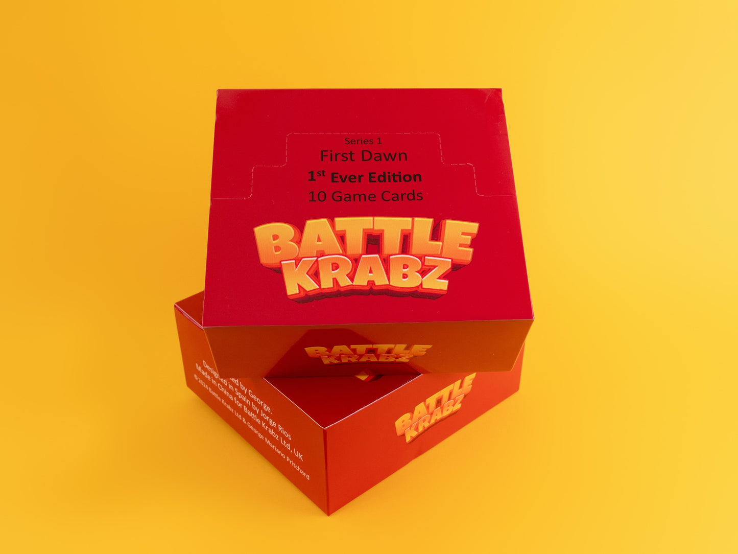 BOOSTER BOX (200 cards) - Battle Krabz Series 1 "First Dawn". First Ever Edition.