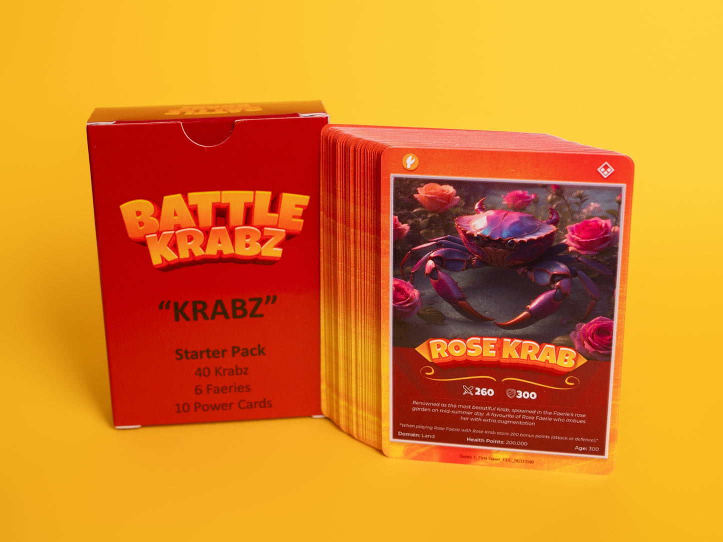 KRABZ STARTER PACK - First Ever Edition - 56 Cards